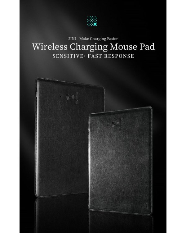 Дополнительное изображение книги «Dux Ducis C4 Wireless Charger Быстрая Беспроводная Зарядка 2A / 10W + Micro USB Кабель / Черная»