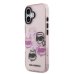 Karl Lagerfeld IML Multi K&CH Heads Case Защитный чехол для iPhone 17 / розовый
