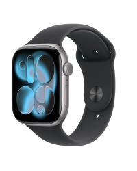 Apple Watch Series 11 Умные часы 46mm / Space Gray / Black Sport Band S/M