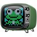 Divoom Tivoo Bluetooth 5.0 Портативная Колонка 8 bit / Будильник / Апликация / Соц. сети / Градусник зеленый
