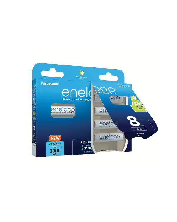 Panasonic BK-3MCDE/8BE Аккумуляторные батареи AA