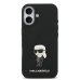 Дополнительное изображение книги «Karl Lagerfeld Liquid Silicone Metal Ikonik Case Защитный чехол для iPhone 17 / чёрный»