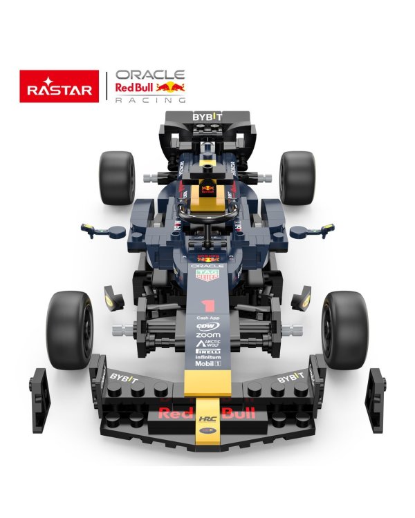 Rastar Red Bull F1RB19 Игрушечный Автомобильный Конструктор 333шт / 1:24
