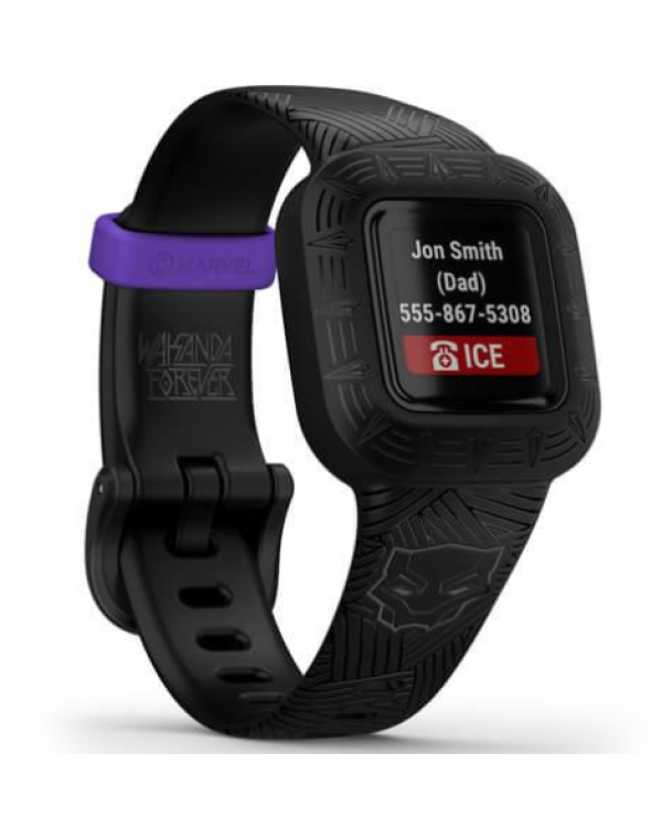 Garmin Vivofit® jr. 3 Marvel Black Panther Умные часы