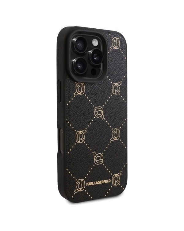 Karl Lagerfeld Hard Karl Head MagSafe Case Чехол для Apple iPhone 16 Pro Max
