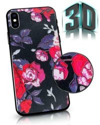 Mocco Flowers Back Case 3D чехол для Samsung Galaxy A31 / A51 Black
