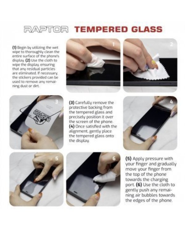Дополнительное изображение книги «Swissten Raptor Diamond Ultra Full Face Tempered Glass Защитное Стекло для Apple iPhone 16 Plus»