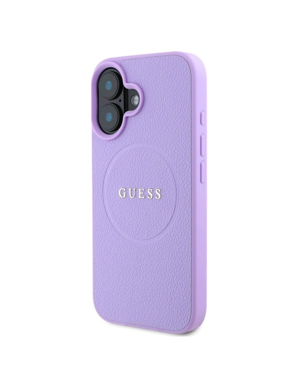 Guess PU Grained Classic Logo MagSafe Case Чехол для Apple iPhone 16