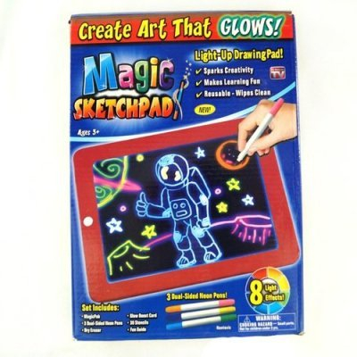 Обложка книги «RoGer Magic SketchPad Планшет для рисования световыми маркерами»