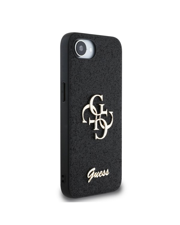 Дополнительное изображение книги «Guess PU Fixed Glitter 4G Metal Logo Case Чехол для Apple iPhone 16e»