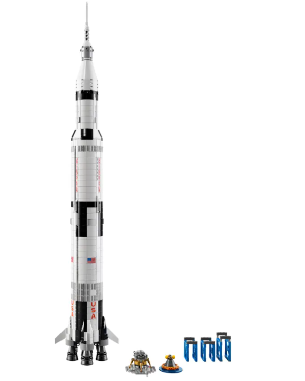 LEGO 92176 Bricks Ideas Rocket NASA Apollo Saturn V Ракета