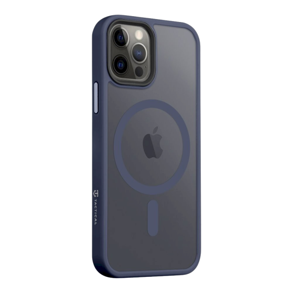 Обложка книги «Tactical MagForce Hyperstealth Cover Защитный чехол для iPhone 12/12 Pro / тёмно-синий»