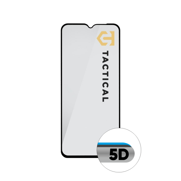 Tactical Glass Shield 5D Защитное стекло для Samsung Galaxy A22 5G / чёрный