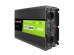 Green Cell PowerInverter Инвертер питания LCD / 12V / 2000 / 4000W / Pure Sine Wave