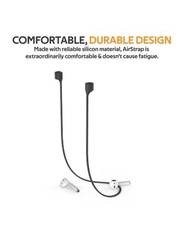 Дополнительное изображение книги «Promate AirStrap Силиконовый нашейный держатель для наушников AirPods»