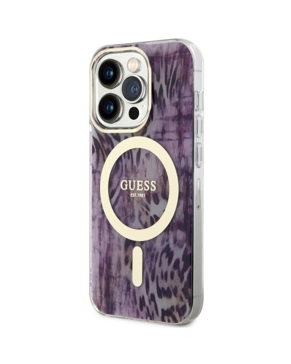 Guess GUHMP14XHLEOPWP Чехол для Apple iPhone 14 Pro Max