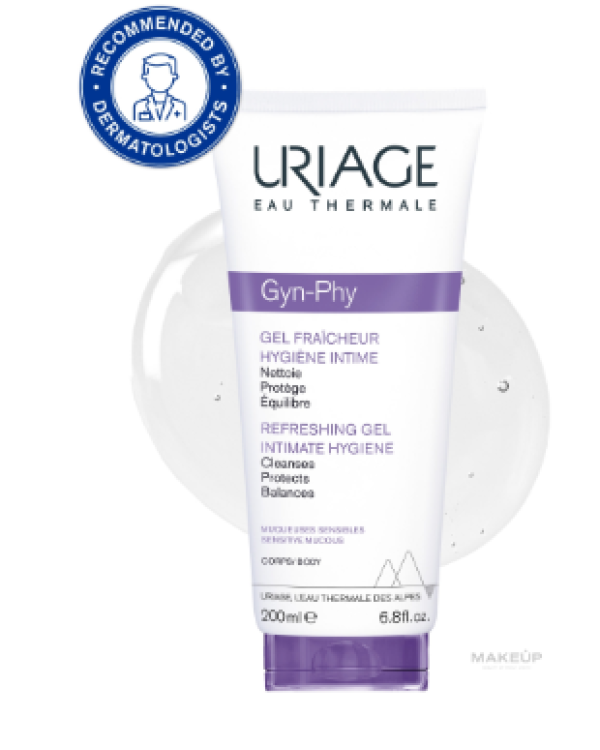 Uriage Gyn-Phy Oсвежающий гель для интимной гигиены 200 ml