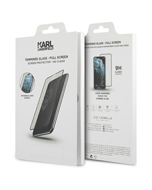 Karl Lagerfeld KLSPP12LTR Magic Logo Tempered Glass Защитное стекло для Apple iPhone 12 Pro Max