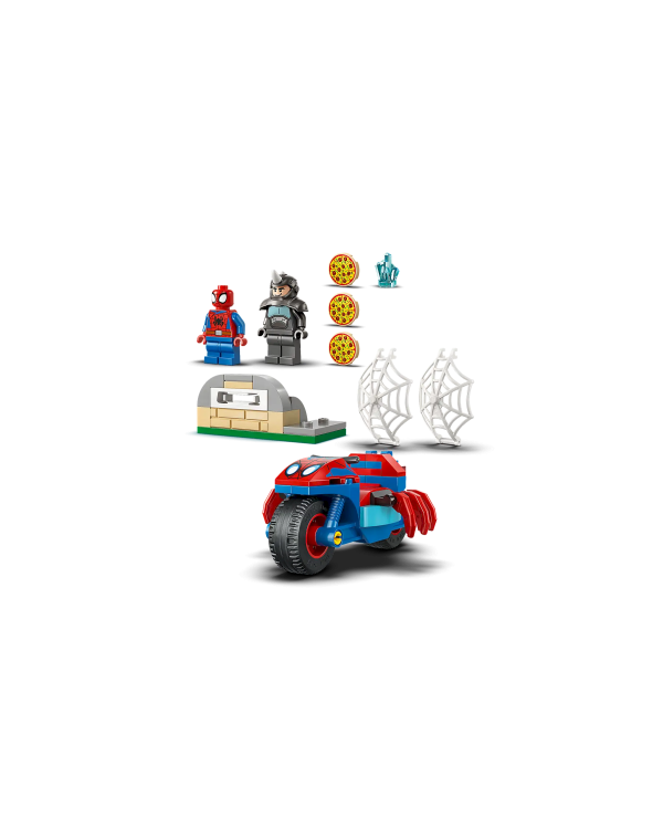 LEGO 11206 Marvel Spidey on Motorcycle vs Rhino Конструктор