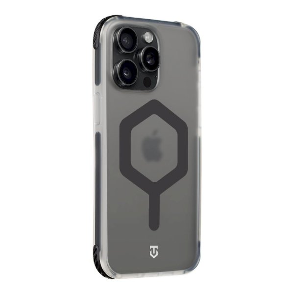 Tactical MagForce Hexagon Cover Защитный чехол для Apple iPhone 15 Pro Max / чёрный