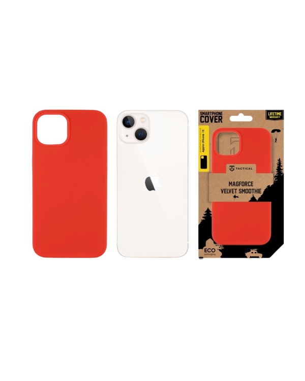 Tactical MagForce Velvet Smoothie Cover Защитный чехол для Apple iPhone 13 / чили