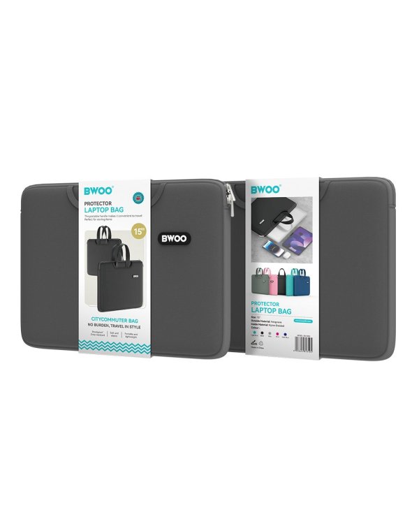 BWOO Neoprene Сумка для ноутбука 15" Grey