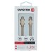 Swissten Textile Fast Charge 3A USB-C / USB-C Кабель для передачи данных и зарядки 1.2m