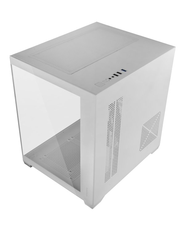 Mars Gaming MCVIEW2W Компьютерный корпус mATX / белый