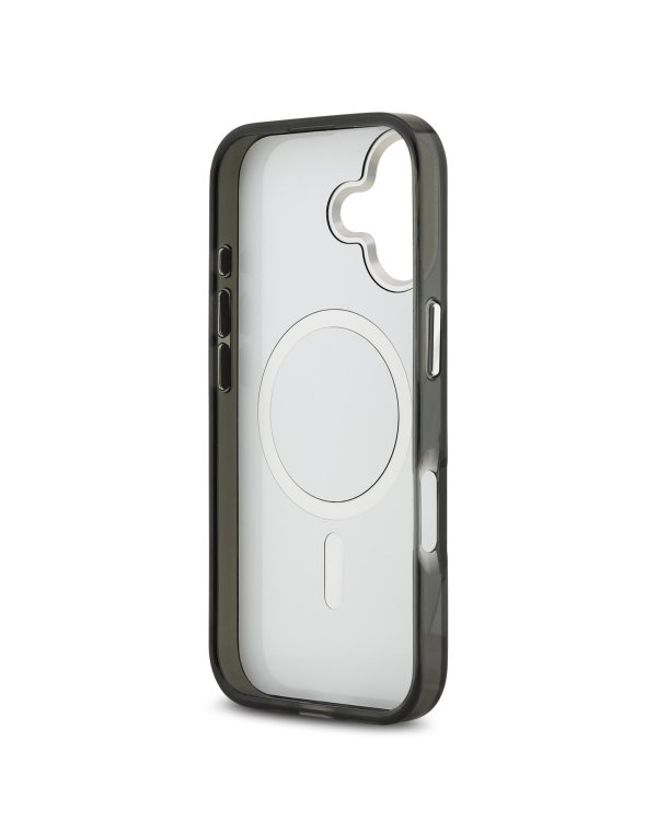 Karl Lagerfeld IML Aquarelle Karl and Choupette Case Защитный чехол для iPhone 17 / чёрный