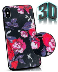 Mocco Flowers Back Case 3D чехол для Huawei P40 Lite Black