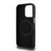 Guess PU Grained Triangle Logo MagSafe Case Защитный чехол для iPhone 16 Pro / чёрный
