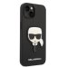 Karl Lagerfeld PU Saffiano Karl Head Case Защитный чехол для iPhone 14 Plus / чёрный