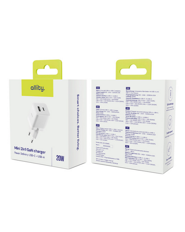 Allity ATC-01-20WAC Зарядное Устройство 20W