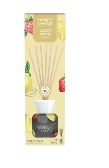 Yankee Candle Reed Diffuser Iced Berry Lemonade Аромадиффузор 100 ml