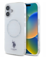 US Polo IML Ring MagSafe Защитный Чехол для Apple iPhone 16