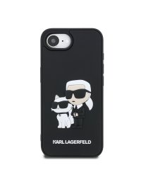 Karl Lagerfeld 3D Rubber Karl and Choupette Case Чехол для Apple iPhone 16e
