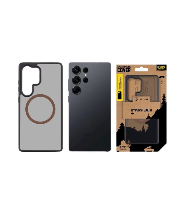 Дополнительное изображение книги «Tactical MagForce Hyperstealth 2.0 Защитный чехол для Samsung Galaxy S25 Ultra / чёрный/Moucha Moose»
