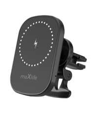 Maxlife MXCH-16 Магнитный Aвтомобильный Держатель + Беспроводная Зарядка 15W
