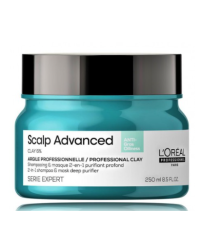 L’Oréal Professionnel Scalp Advanced Anti-Oiliness Профессиональный глиняный 2-в-1 шампунь и маска для глубокой очистки 250 ml