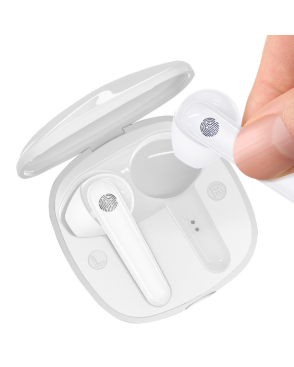 Usams BHUSD01 SD TWS Dual Airpods Bluetooth 5.0 Стерео Гарнитура с HD Микрофоном Белый