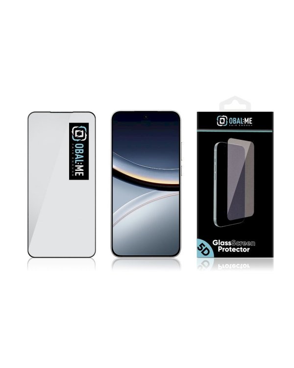 Дополнительное изображение книги «OBAL:ME 5D Glass Screen Protector Защитное стекло для Xiaomi Poco F7 / чёрный»