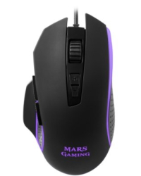 Mars Gaming MM018 Игровая мышь с Дополнительными кнопками / RGB / 4800 DPI / USB / черный