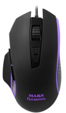 Mars Gaming MM018 Игровая мышь с Дополнительными кнопками / RGB / 4800 DPI / USB / черный