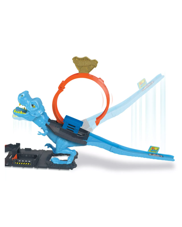 Hot Wheels City T-Rex Loop And Stunt HKX42 Набор для трека