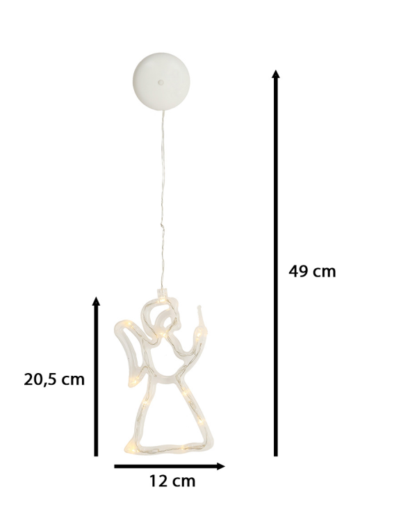 RoGer LED Рождественское украшение «Ангел» 49cm