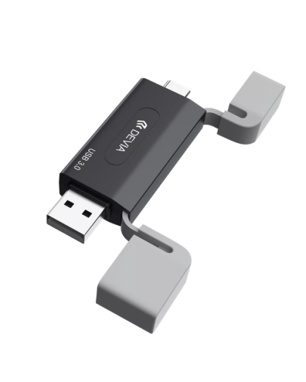 Devia EL240 USB / USB-C 3.0 Считыватель Карт