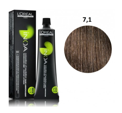 L’Oréal Professionnel Inoa Color 7.1 Краска для волос 60 g