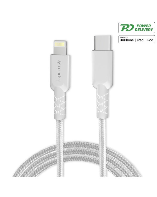 4smarts VoltPlug Mini PD 30W с GaN USB-C на Lightning / MFI / 1.5m