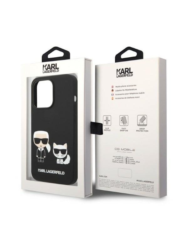 Karl Lagerfeld KLHMP14LSSKCK Чехол для Apple iPhone 14 Pro