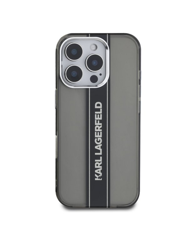 Karl Lagerfeld IML Stripe Logo Case Чехол для Apple iPhone 16 Pro Max